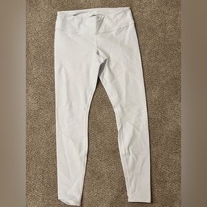White Alo Yoga Leggings
